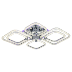 Светодиодная люстра 8049/4+2 CHR Profit Light