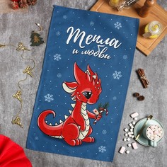 Этель Полотенце Этель Тепла и уюта 40х73 см, 100% хлопок, саржа 190 г/м2