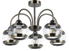 Потолочная люстра MyFar на штанге Kris MR1491-5C