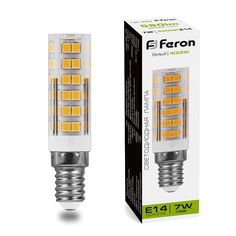 Лампочка светодиодная Feron LB-433, 25899, 7W, E14