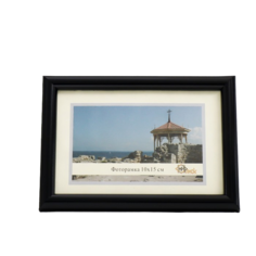 Фоторамка пластик 10х15 см 385-Black No Brand