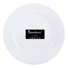 Тарелка десертная Коралл Quinsberry City белая 20,5 см