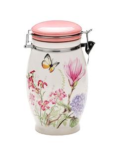 Банка для сыпучих 1,15л БАБОЧКИ Loraine 25635 KSMB-25635
