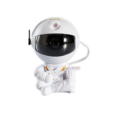 Cветодиодный ночник-проектор URM Космонавт с гитарой astronaut