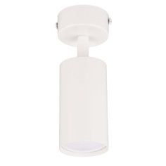 Светильник спот Ritter Arton накладной, поворотный, 55х100 мм, алюминий, GU10, белый