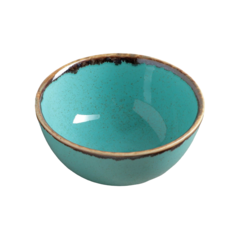 Салатник круглый Turquoise, 320 мл, d=12 см, цвет бирюзовый No Brand