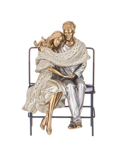 Статуэтка Lefard Влюбленные 13,5x13x20,5 см 162-969