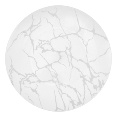 Тарелка обеденная Homeclub Stone Grey 25 см серая