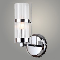 Бра 2834C/1W CH хром 1х40Вт E14 45х45х20см No Brand
