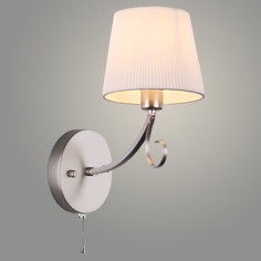 Бра 21021/1W NK никель 1х40Вт E14 23х14х27см No Brand