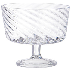Ваза на ножке Alegre Glass 17 см KSG-337-140