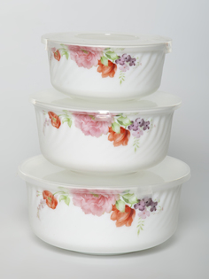 Набор салатников Olaff Валери 3 шт 192-47261