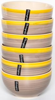 Набор салатников Elrington Аэрограф Полдень 6 шт 500 мл 139-23099-6