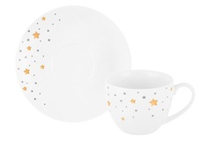 Чайная пара 2 предмета 280 мл Elan Gallery Звезды