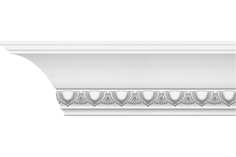 DECOMASTER Потолочный карниз с рисунком 69*69*2000 мм D100A