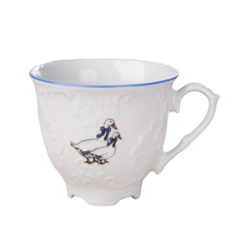 Чашка кофейная «Рококо Гуси», 170 мл No Brand