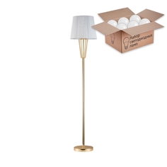 Торшер с лампочкой Favourite Sade 2690-1F+Lamps А60