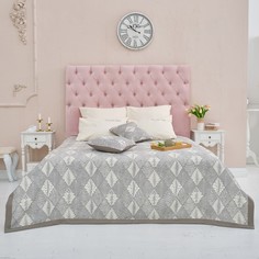 Этель Покрывало хлопковое Этель «Лес» 200х240 см, цвет серый, 100% хлопок, 300гр/м2