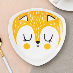 Тарелка «Лисичка», 15 см Dolce Ceramo