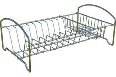 Юнитрейд-Орел Сушилка для посуды Мини с карманом цинк тнп-4.1