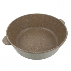 Жаровня-сотейник 24 см 2,4 л, из литого алюминия с антипригарным покрытием, утолщенное дно Союз ТН