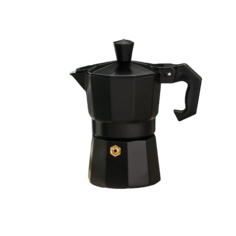 Гейзерная кофеварка для приготовления на плите Доляна Alum black, кофейник на 1 чашку, цве