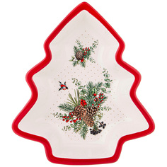 Салатник Agness Celebration 30х26х6см керамика 358-1935_