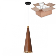 Подвесной светильник с лампочкой Favourite Coni 2830-1P+Lamps Gu10