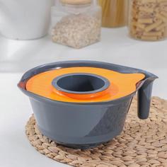 Ёмкость для миксера с крышкой, 2,3 л, 28,9?22?12,9 см, цвет МИКС Herevin