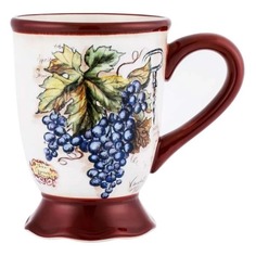 Кружка Certified International Виноделие синий виноград 550 мл