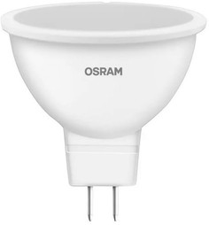 Светодиодная лампа Osram GU5.3 5 Вт теплый матовый спот