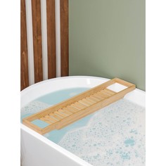 Полка для ванной SAVANNA 70х14х4,5 см, бамбук