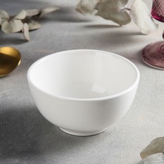 Салатник фарфоровый White Label, 400 мл, d12,5 см, цвет белый No Brand