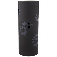 Ваза Muza Perfetti black liana 14.6х40см стекло (380-722_) Муза