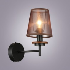 Бра MBG105/1 BK черный 1х40Вт E14 27,8х13х23,5см No Brand