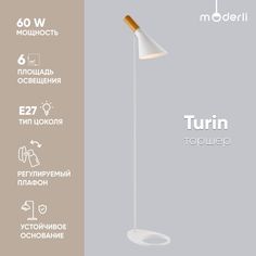 Торшер Moderli V10475-1F Turin