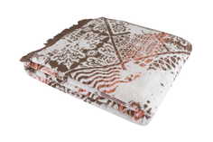 Плед Arya из Хлопка 150X200 Sandy Розовый, Серый