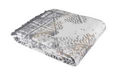 Плед Arya из Хлопка 150X200 Sandy Синий, Серый