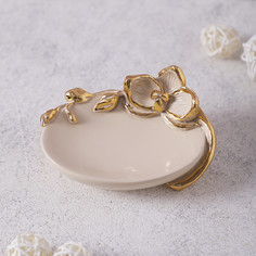 Мыльница Орхидея Калипсо Айвори Bogacho