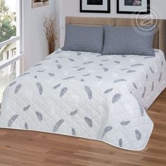 Покрывало Феникс из поплина 200х215 стеганое Арт Дизайн