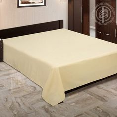 Простыня из поплина Шампань 215х240 евростандарт