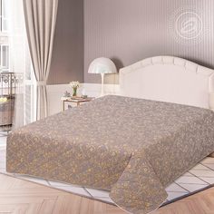 Покрывало Таинство из поплина 200х215 стеганое Арт Дизайн