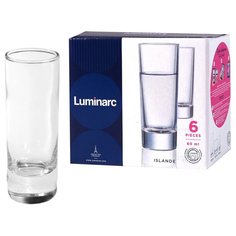 Набор стопок Luminarc islande 60 мл 6шт