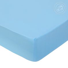 Простыня на резинке из поплина "голубой" 200х200х20 Арт Дизайн