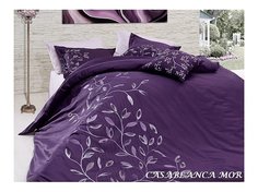 Комплект постельного белья First Choice CASABLANCA MOR, хлопковый сатин, евро