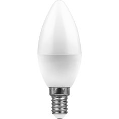 Лампа светодиодная FERON LB-570 25798 (9W) 230V E14 2700K C37 упаковка 10 шт.