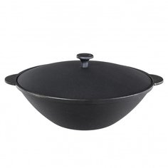 Сковорода для вока Камская посуда 28 см черный вок29