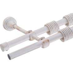 DDA Карниз 16мм DIY в коробе, Двойной, откр. кр-н Белое золото 3.2 сост 63786
