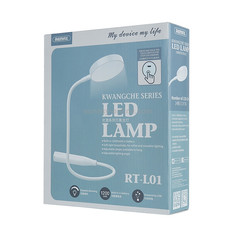 Настольная светодиодная лампа Remax RT-L01 белая 9D