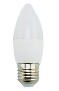 Лампа светодиодная ECOLA, E27, 9W, 4000K, "Свеча", арт. 601066 - (10 шт.) No Brand